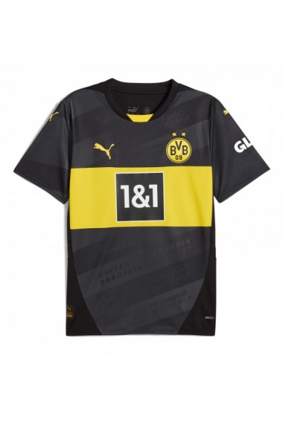 Borussia Dortmund Pascal Gross #13 Fotballdrakt Borte Klær 2024-25 Korte ermer Borussia Dortmund Pascal Gross #13 Fotballdrakt Borte Klær 2024-25 Korte ermer